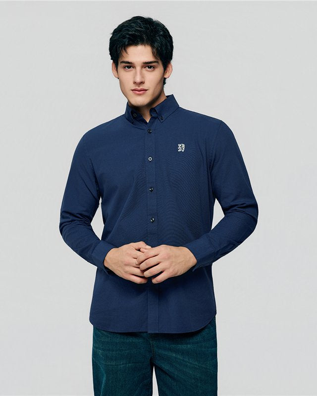 Men's Oxford Shirt - Giordano Online