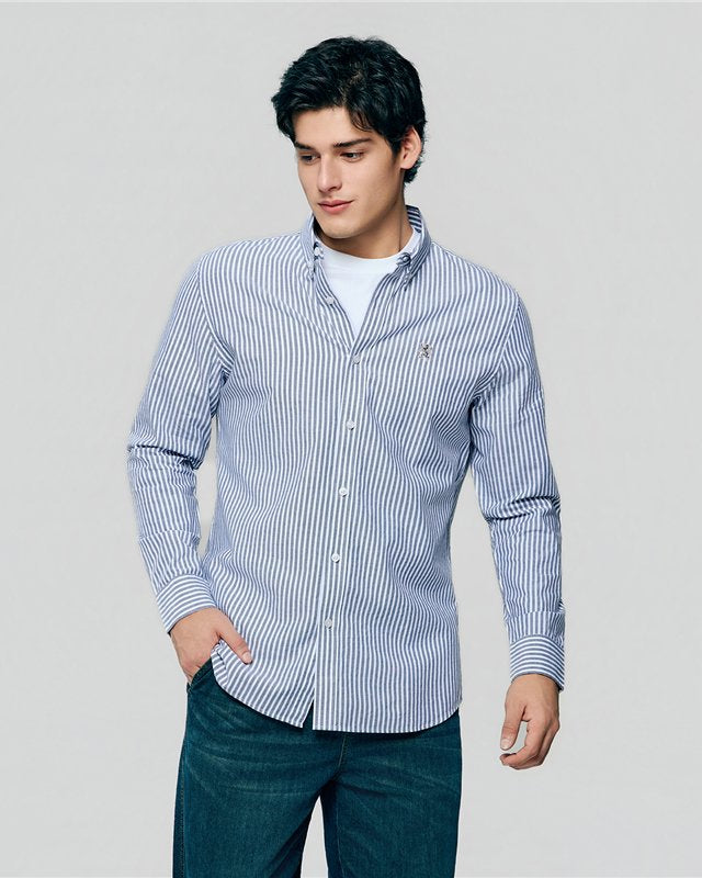 Men's Oxford Shirt - Giordano Online