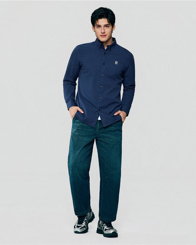 Men's Oxford Shirt - Giordano Online