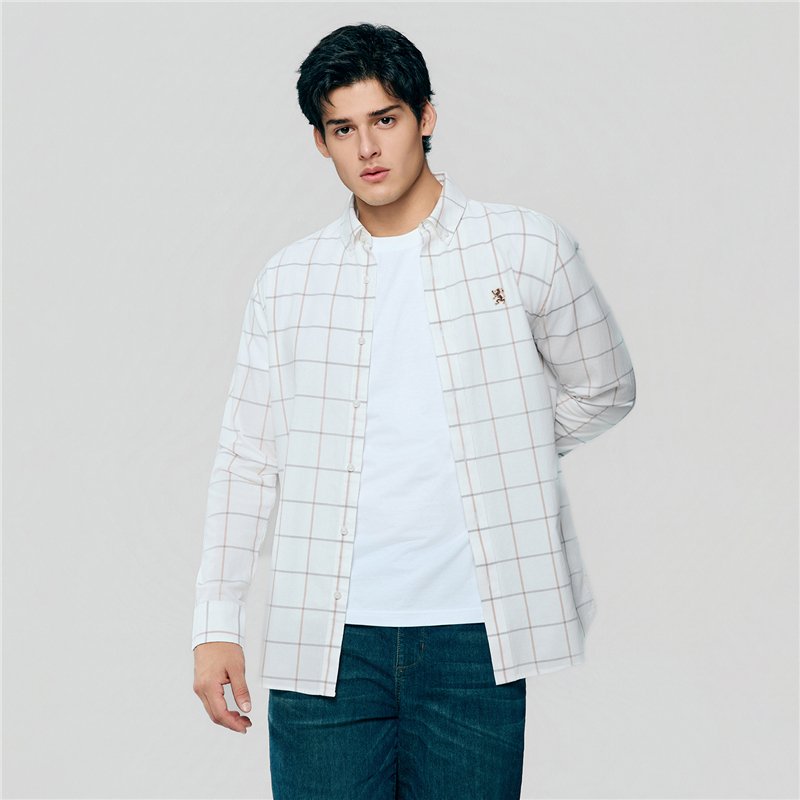 Men's Oxford Shirt - Giordano Online