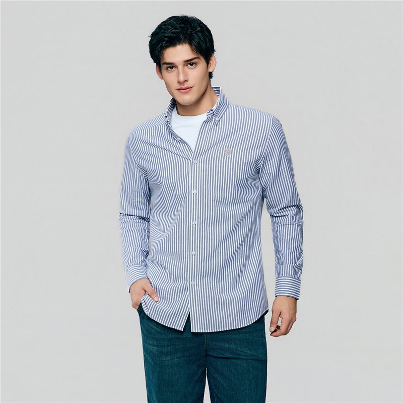 Men's Oxford Shirt - Giordano Online