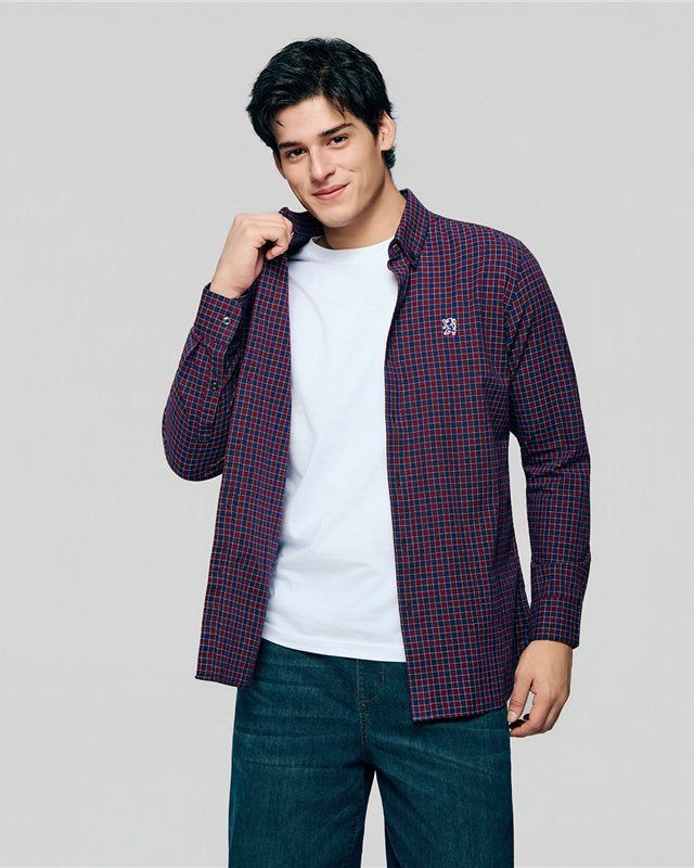 Men's Oxford Shirt - Giordano Online