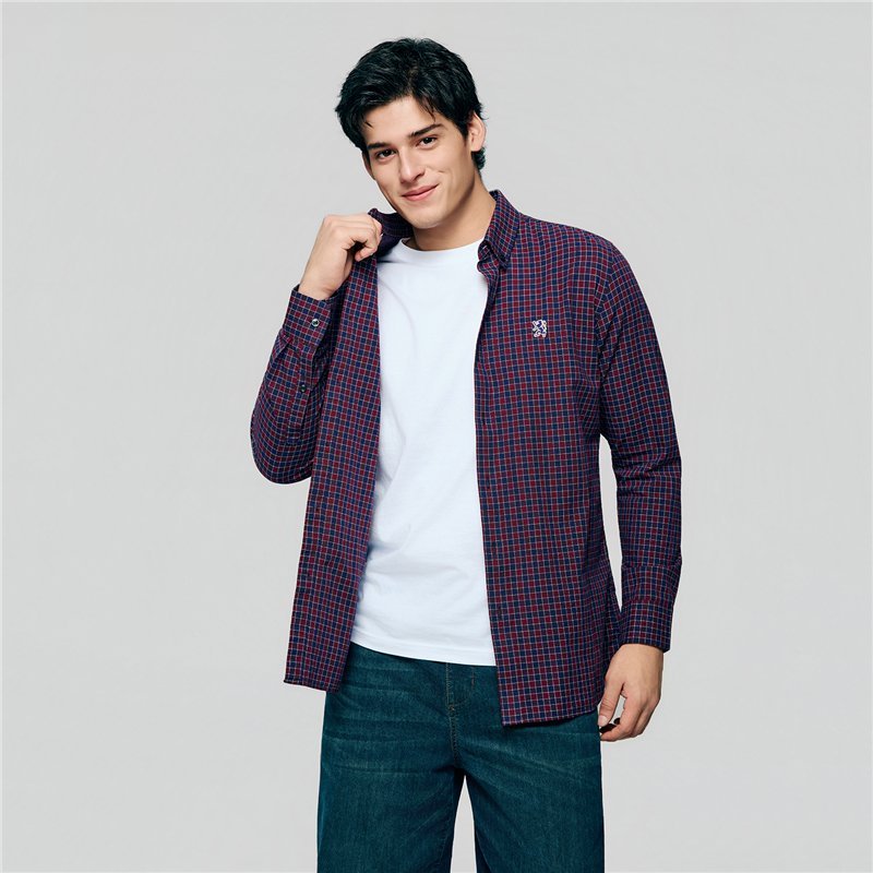 Men's Oxford Shirt - Giordano Online