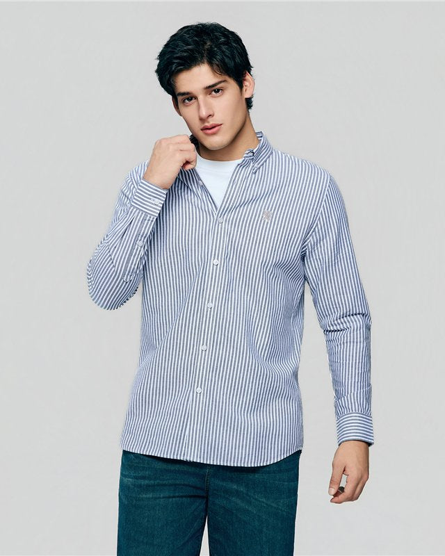 Men's Oxford Shirt - Giordano Online