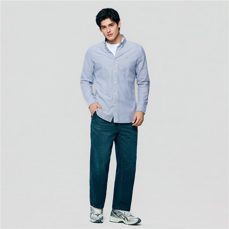 Men's Oxford Shirt - Giordano Online