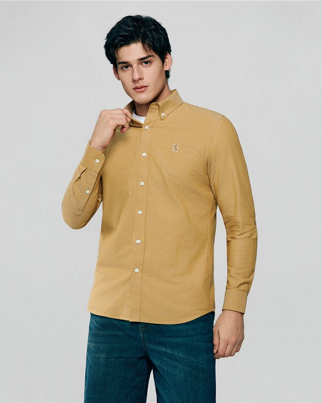 Men's Oxford Shirt - Giordano Online