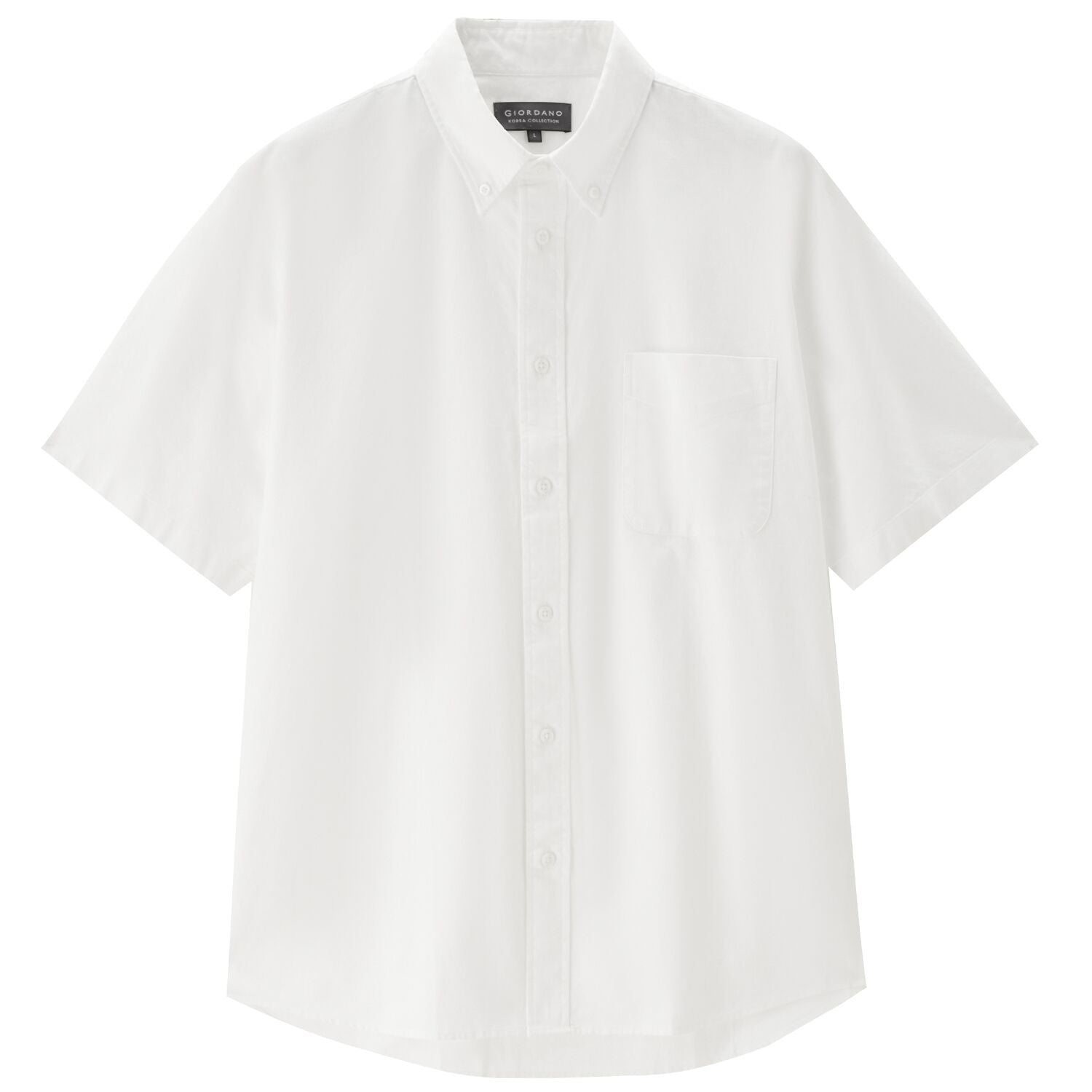 Men’s Oxford Short Sleeve Shirt | Korea Collection - Giordano