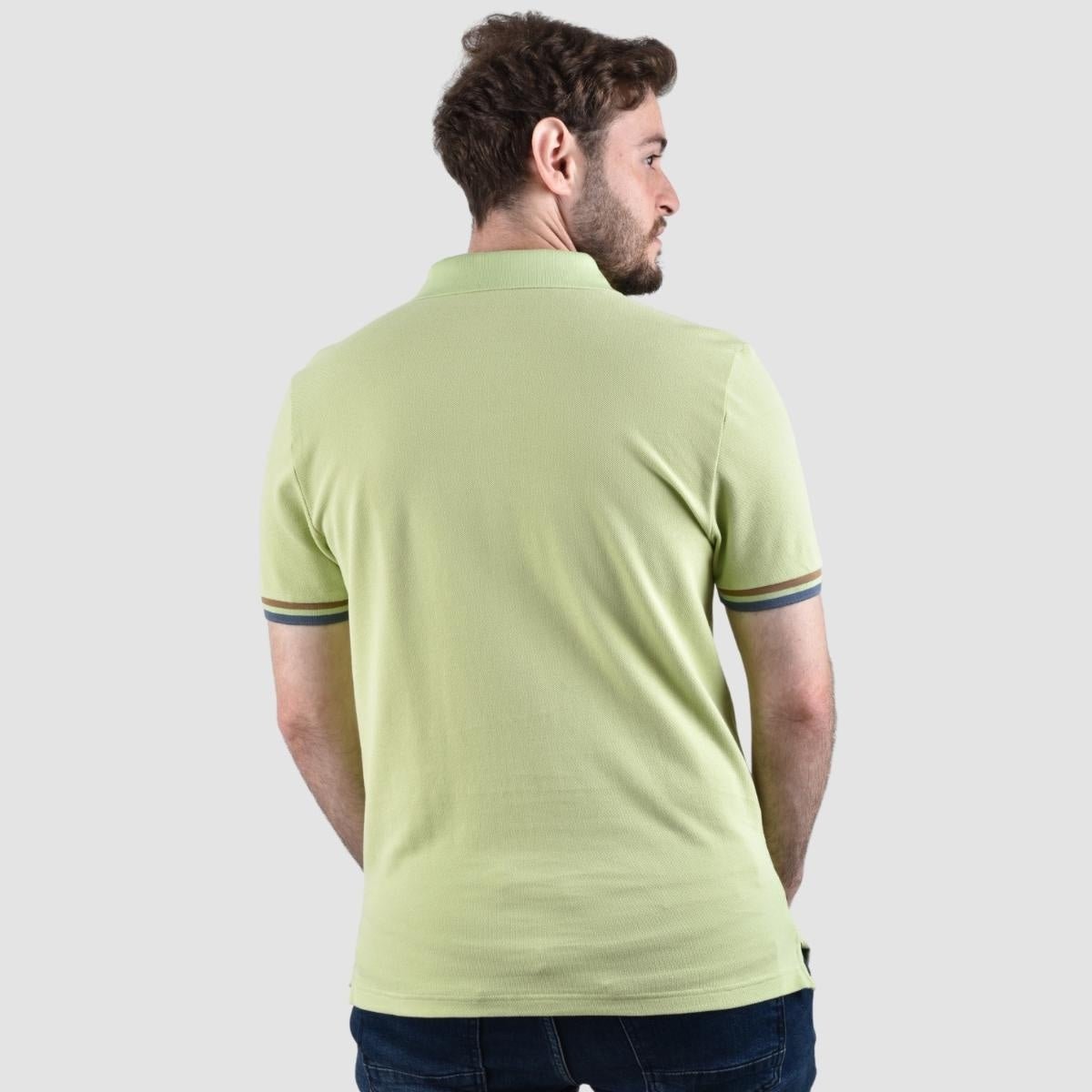 Men's Performance Polo - Green - Giordano Online