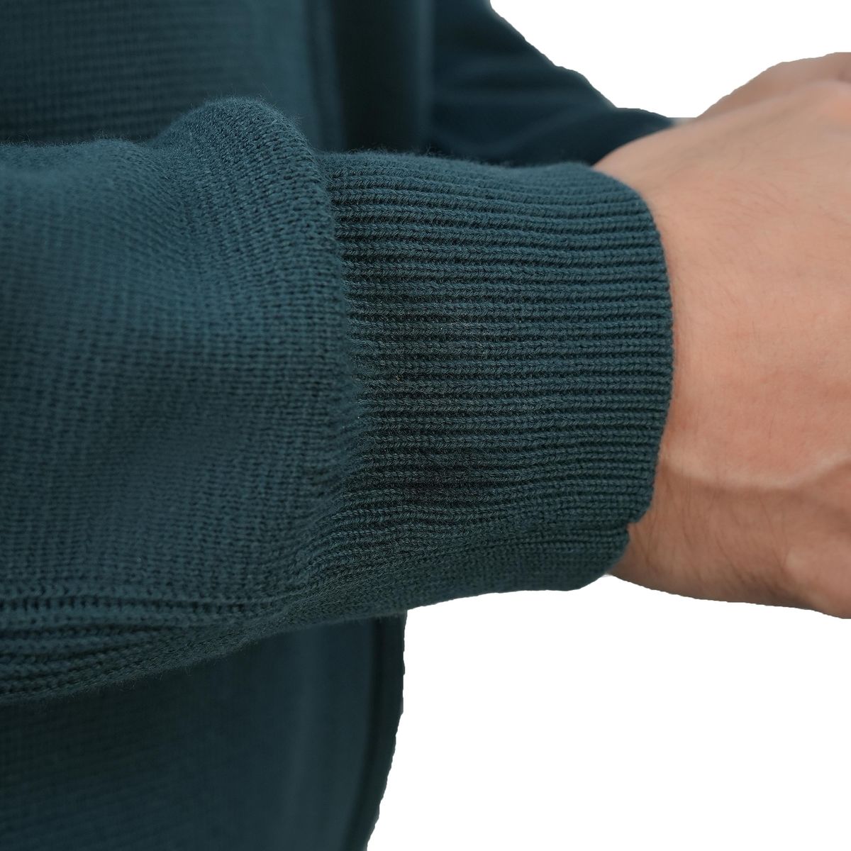 Men's Regular Fit Texture Stitch Mock Neck Full Zip Cardigan - Giordano Online