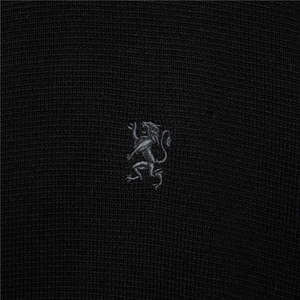 Men's Regular Fit Texture Stitch Mock Neck Full Zip Cardigan - Giordano Online