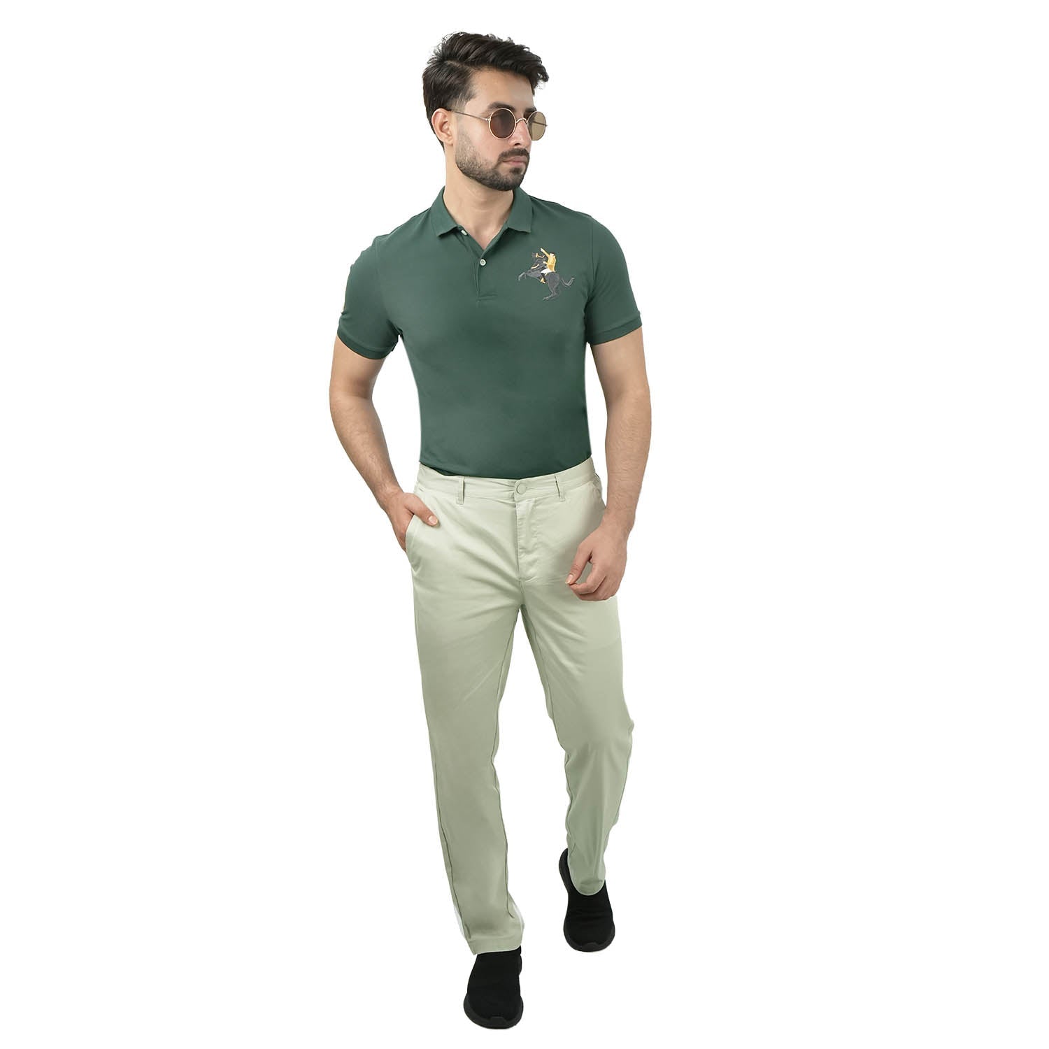 Men's Regular Tapered Khaki Pants - Giordano Online