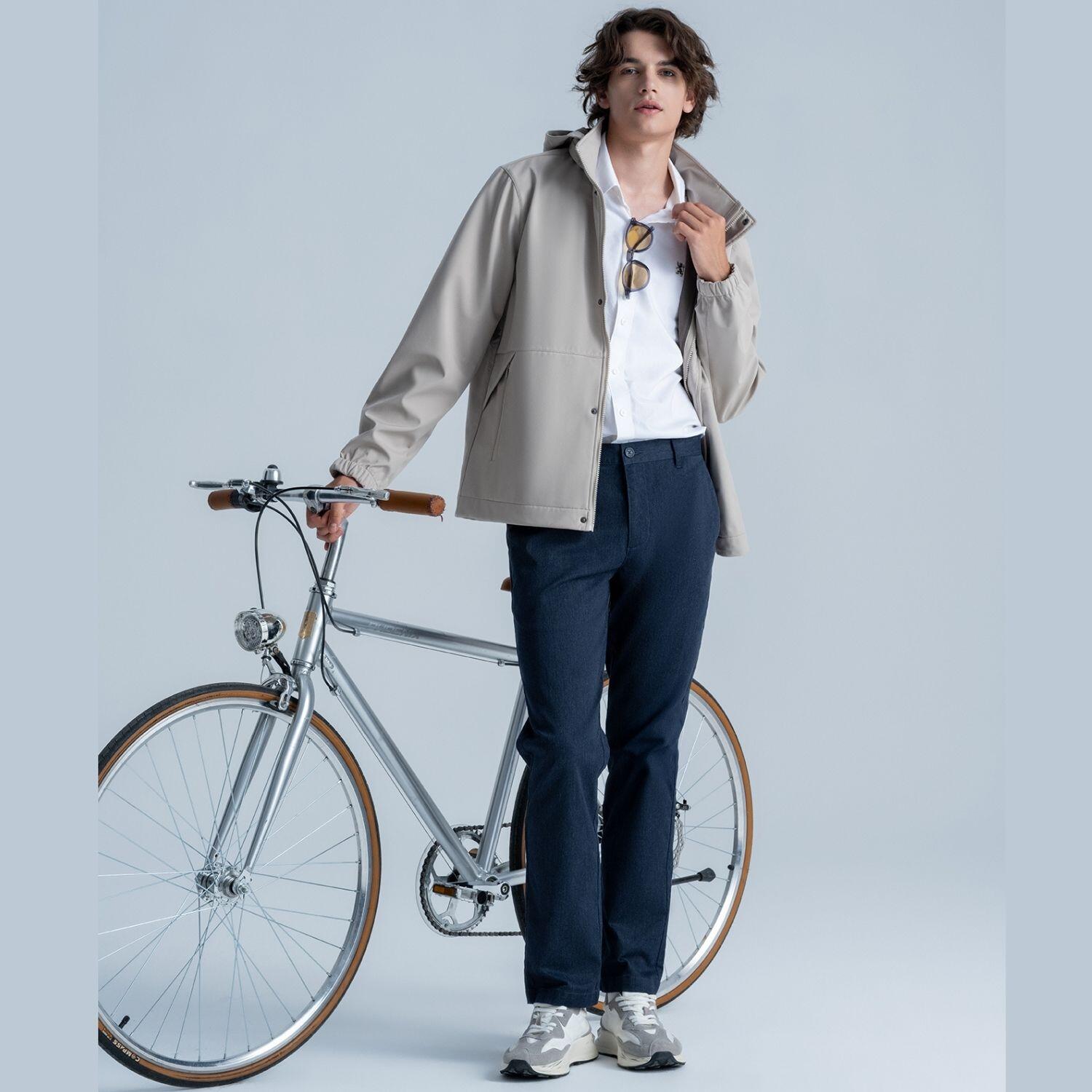 Men's Regular Zipper Long Sleeve Jacket - Giordano Online