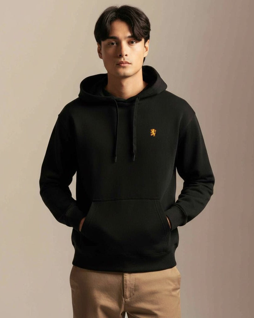 Men’s Relaxed Fit French Terry Hoodie - Giordano Online