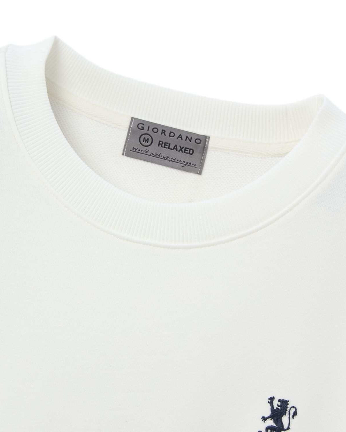 Men's Relaxed Fit French Terry Sweatshirt - Giordano