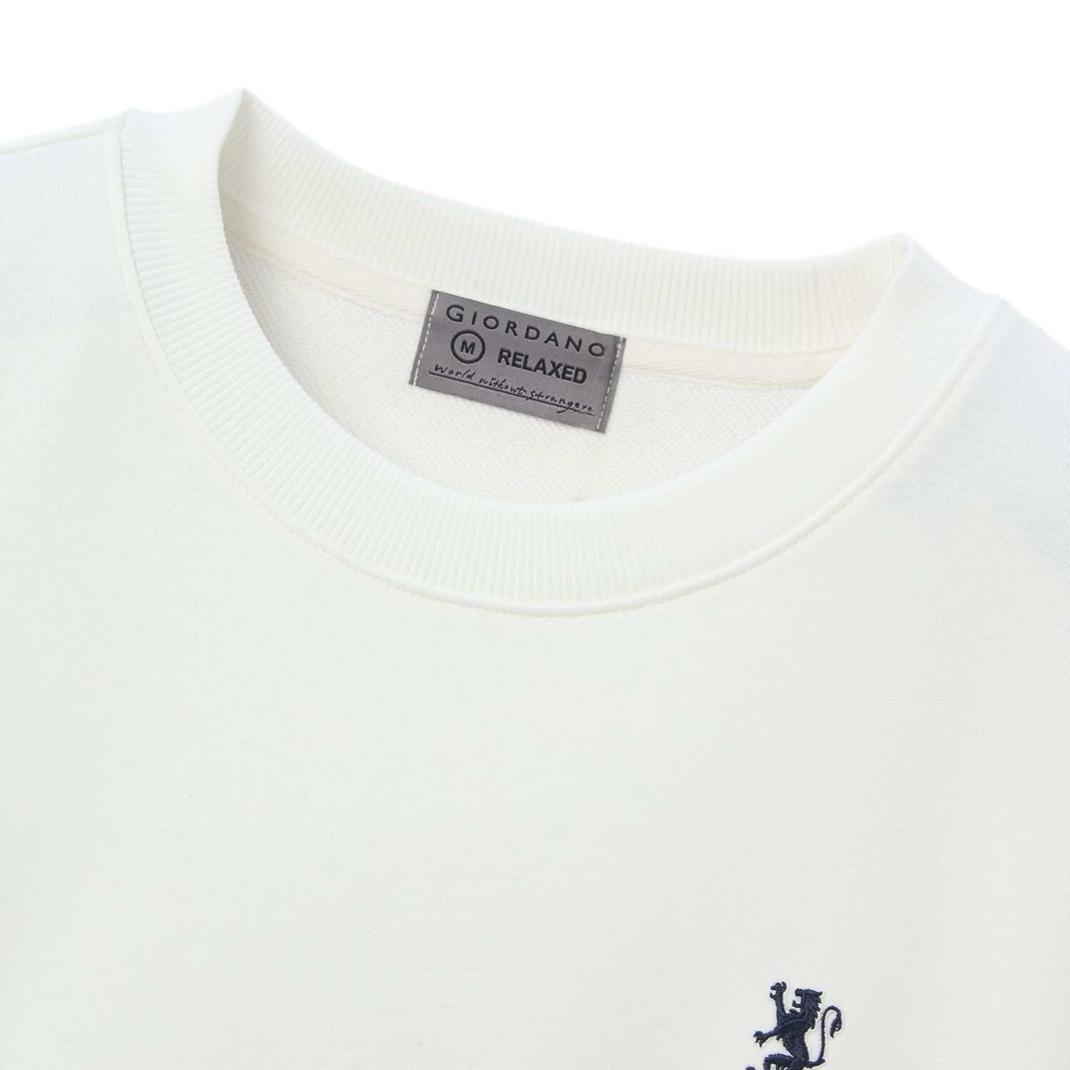 Men's Relaxed Fit French Terry Sweatshirt - Giordano