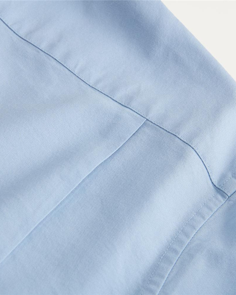 Men's Relaxed Fit Lyocell - Cotton Embroidered Shirt - Giordano Online