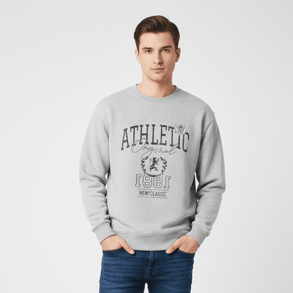 Men's Relaxed Fit Pullover - Giordano Online
