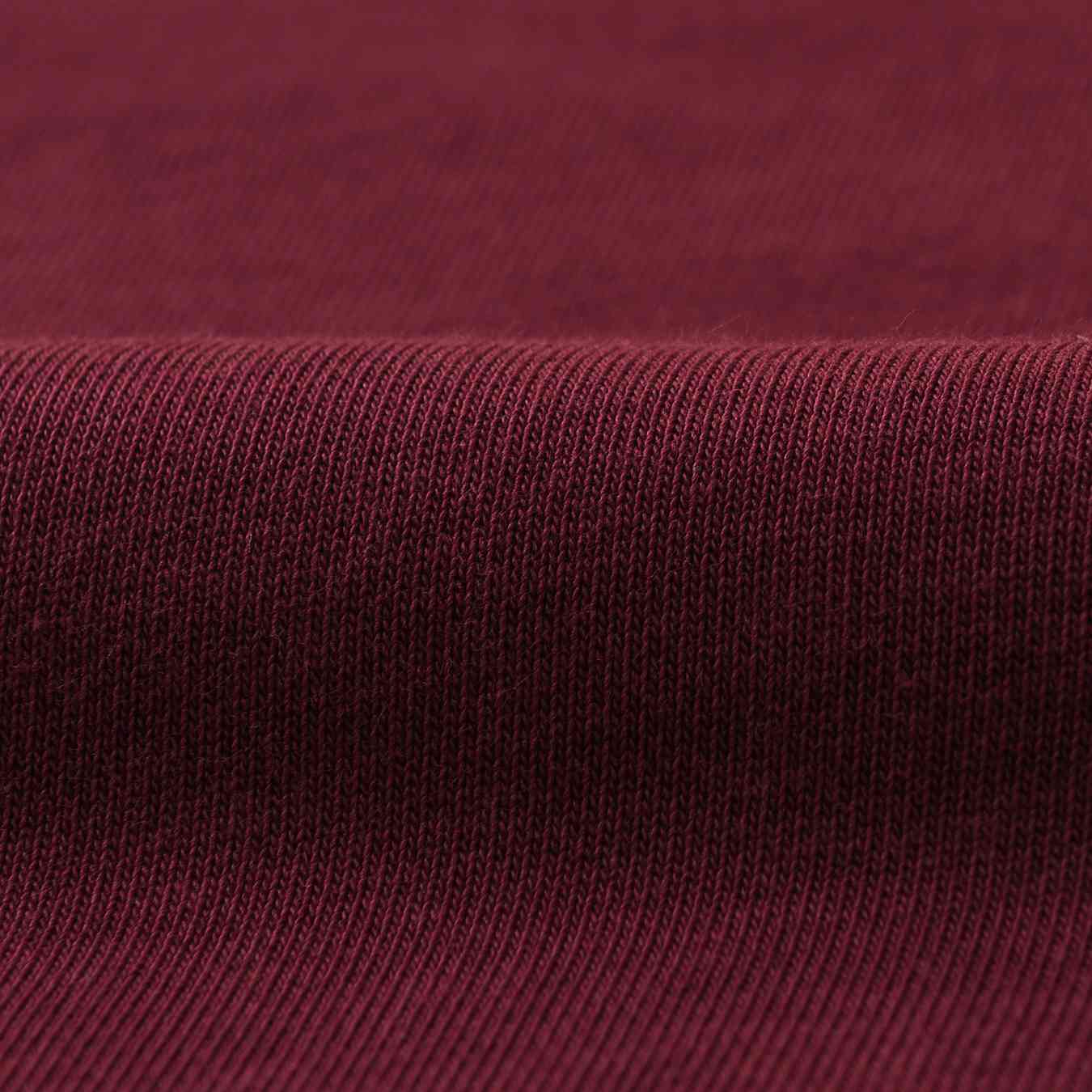 Men's Relaxed Fit Refined Casual Logo Print Sweatshirt - Red - Giordano Online