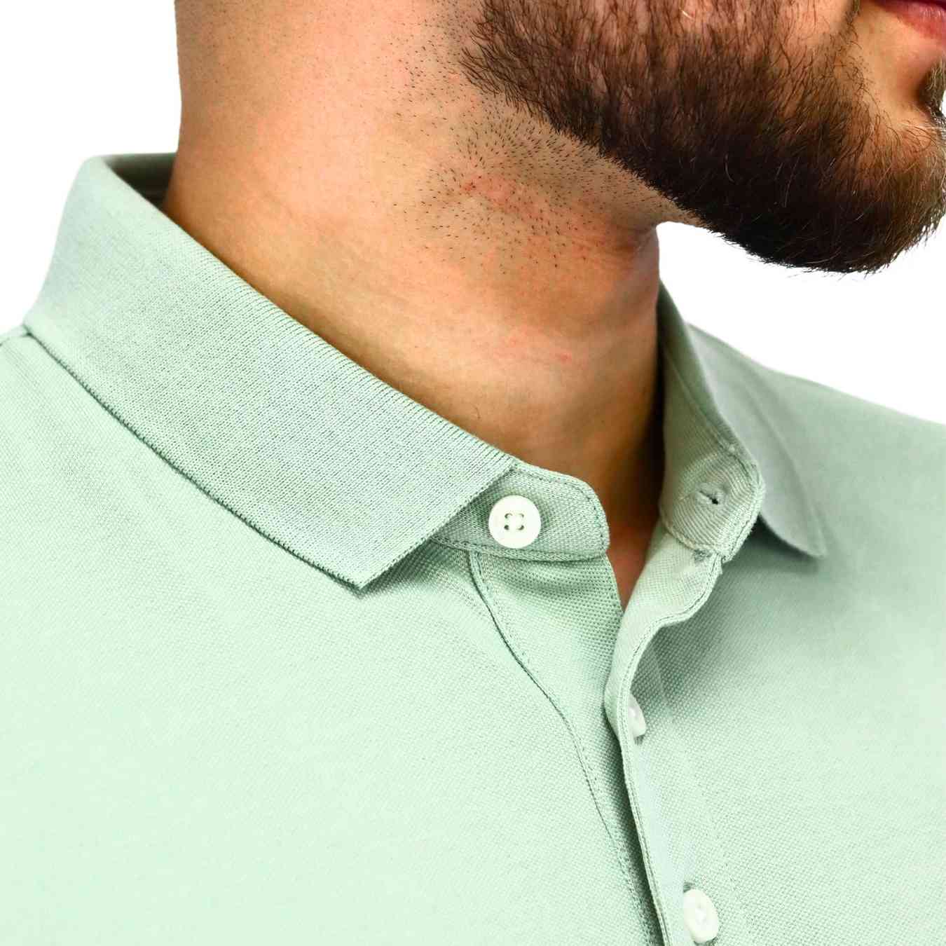 Men's Rider Polo - Green - Giordano Online
