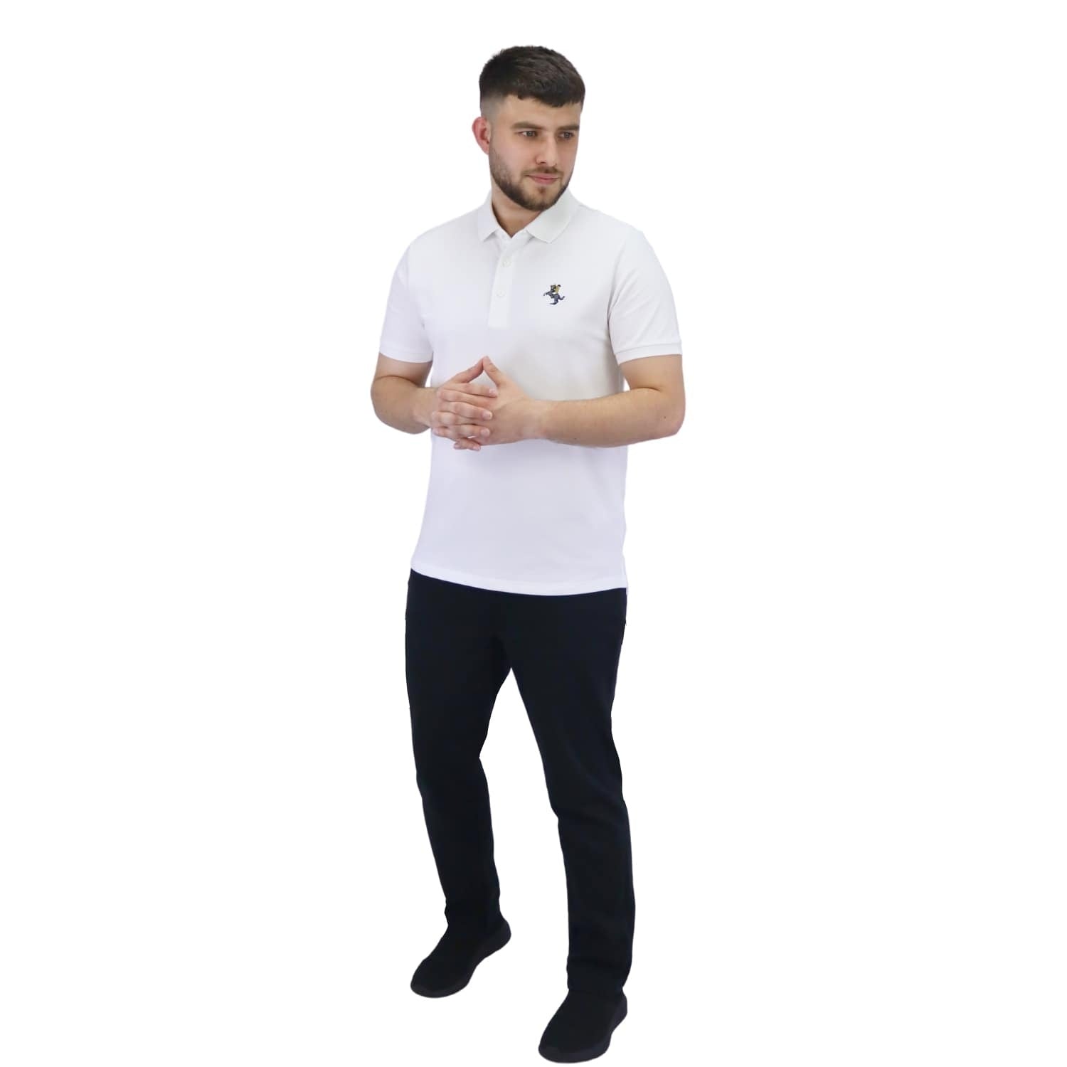 Men's Rider Polo - White - Giordano Online