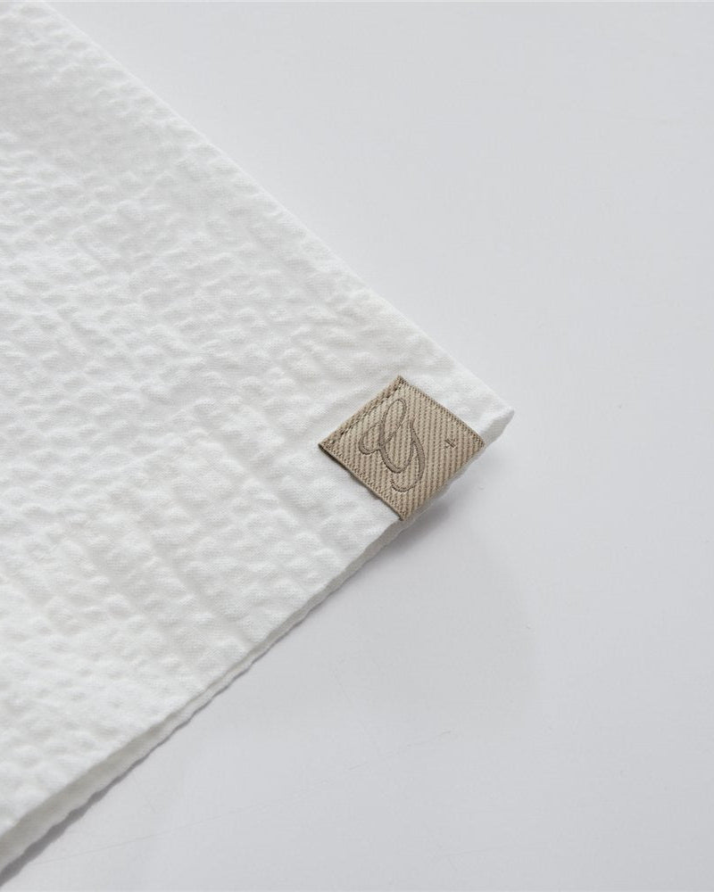 Men's Seersucker Half Sleeve Shirt - Giordano Online