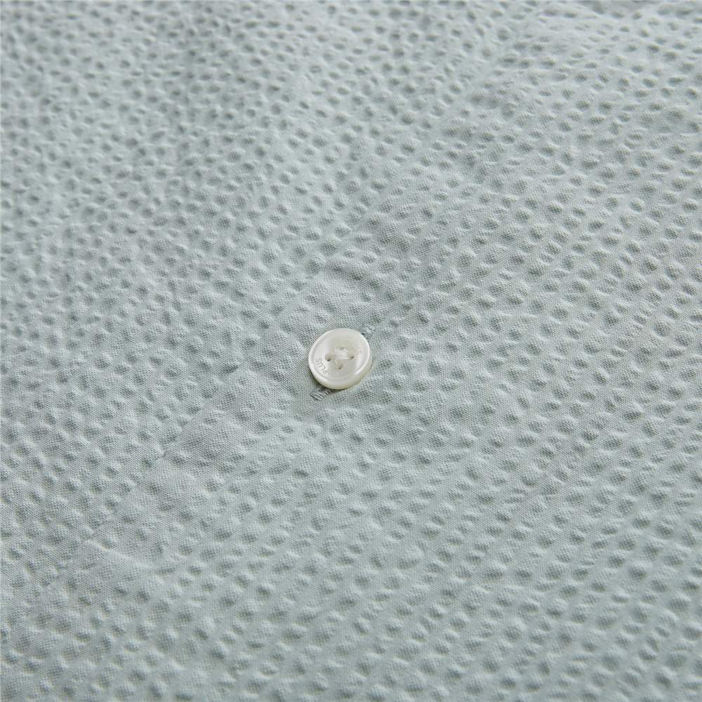 Men's Seersucker Half Sleeve Shirt - Giordano Online