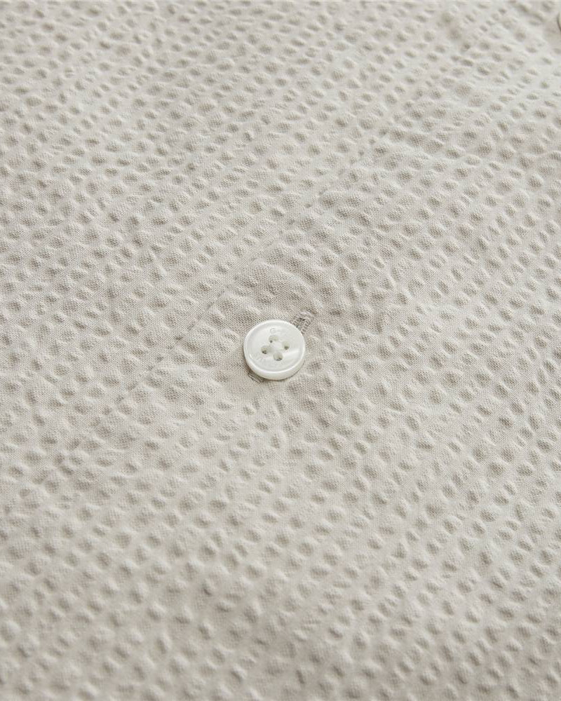 Men's Seersucker Half Sleeve Shirt - Giordano Online