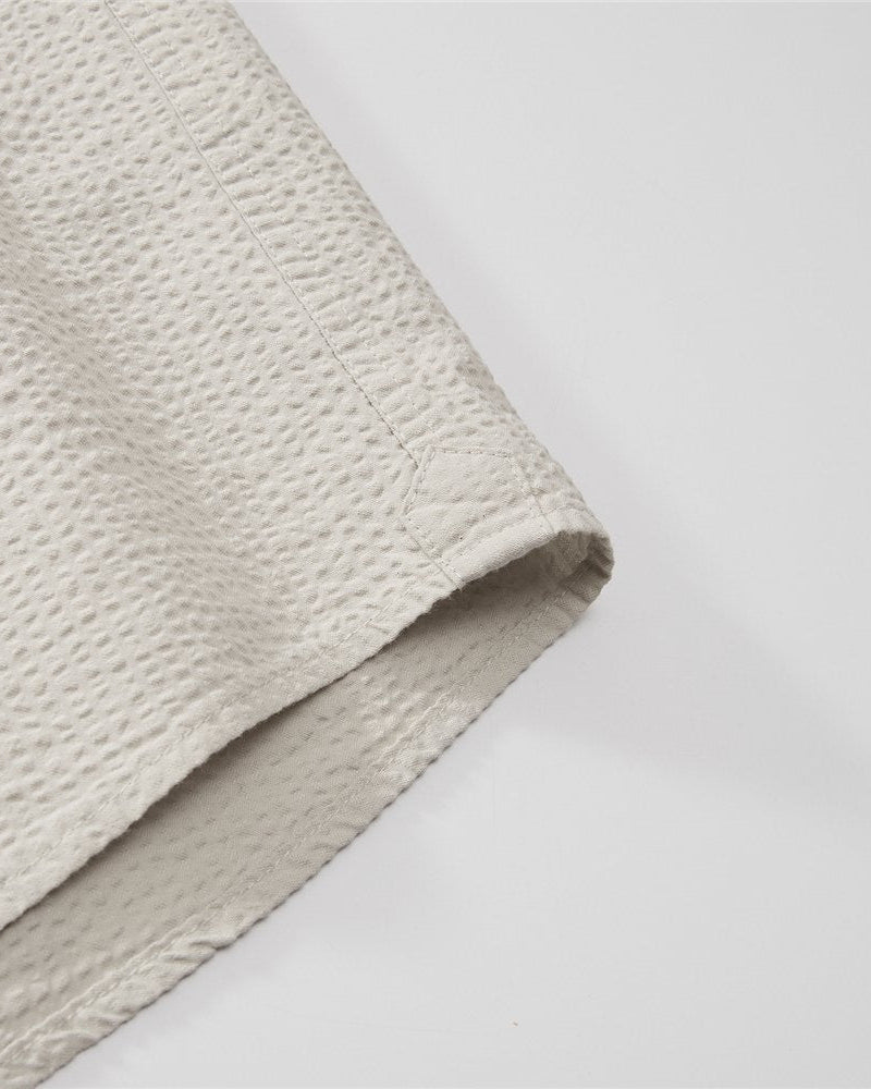 Men's Seersucker Relax Fit Shirt - Giordano Online