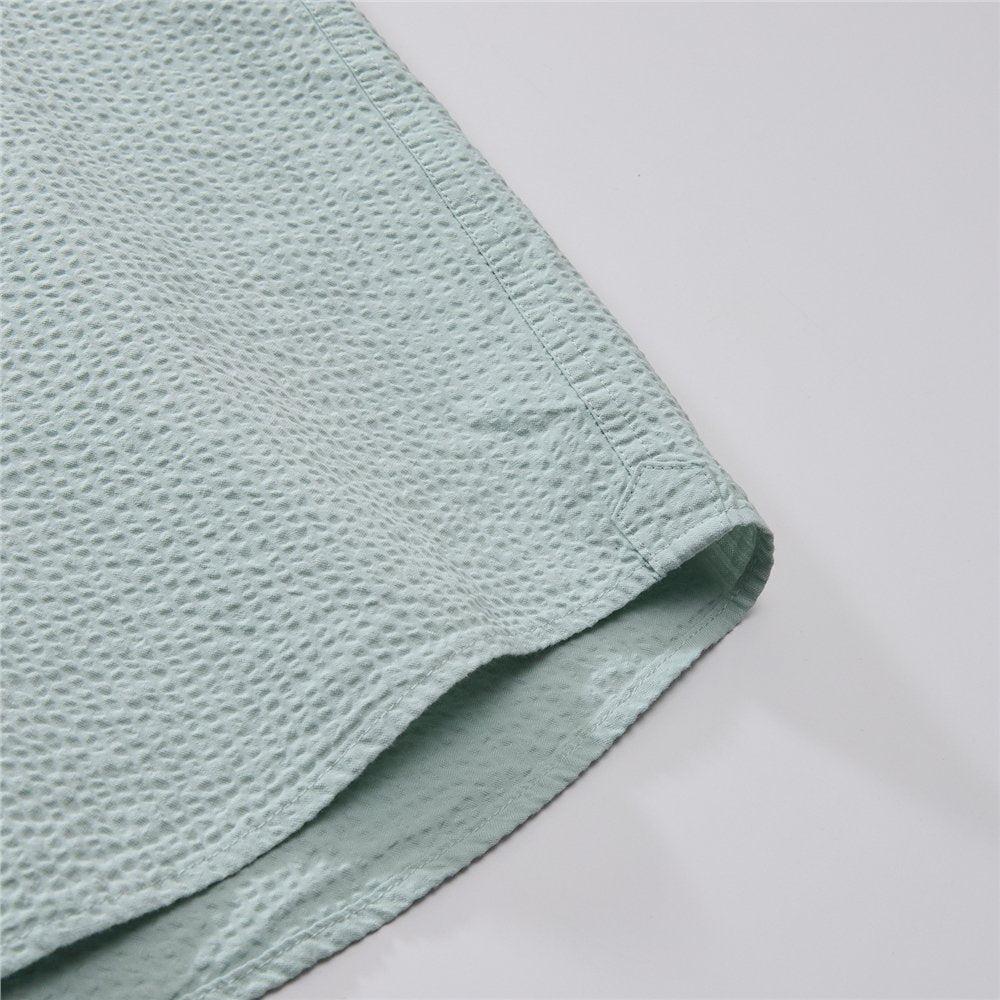 Men's Seersucker Relax Fit Shirt - Giordano Online