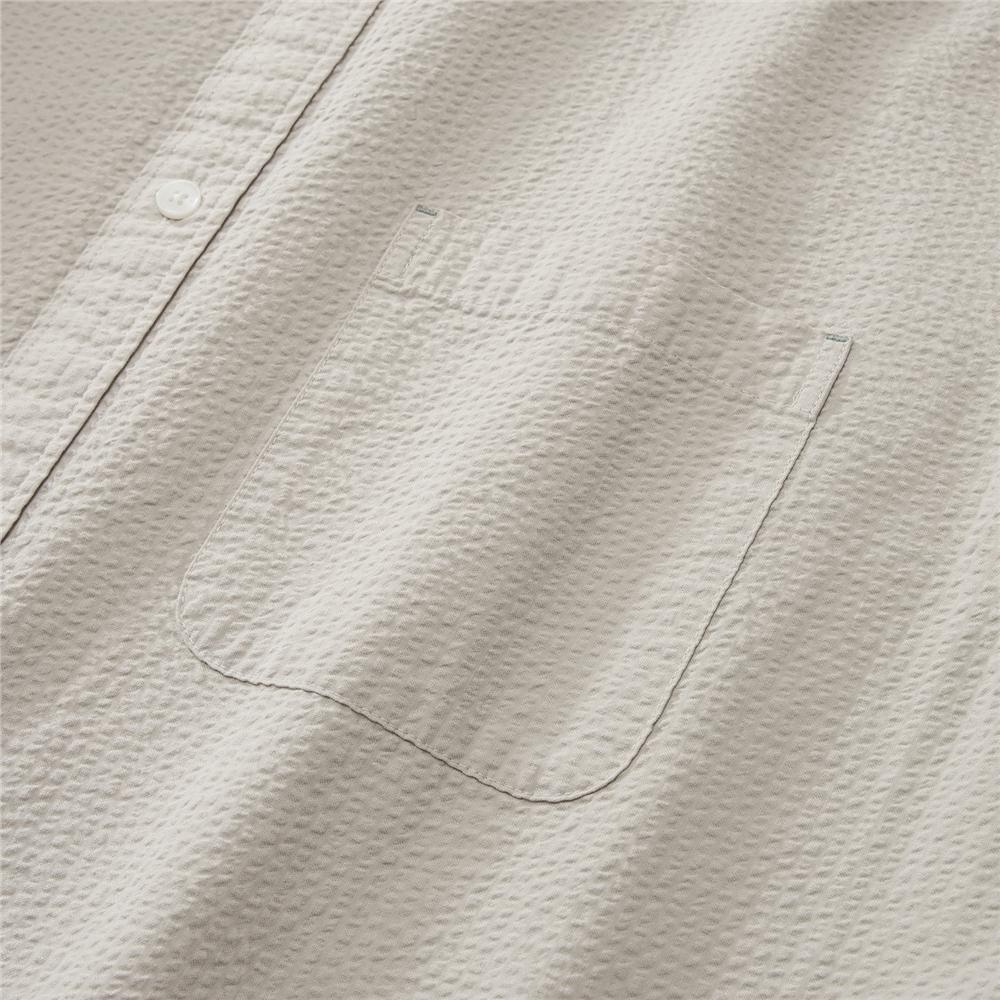 Men's Seersucker Relax Fit Shirt - Giordano Online