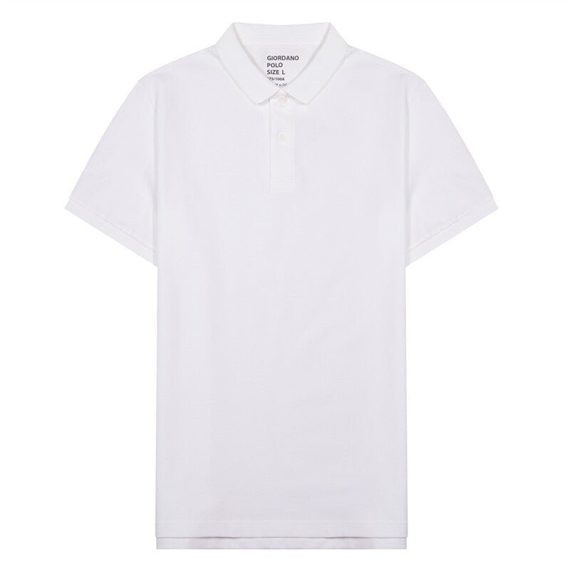 Men's Short Sleeve Slim Solid Polo - Giordano