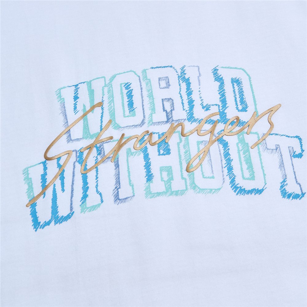 Men’s Slim Cotton Crew Neck WWS Graphic Print Tee - Giordano Online