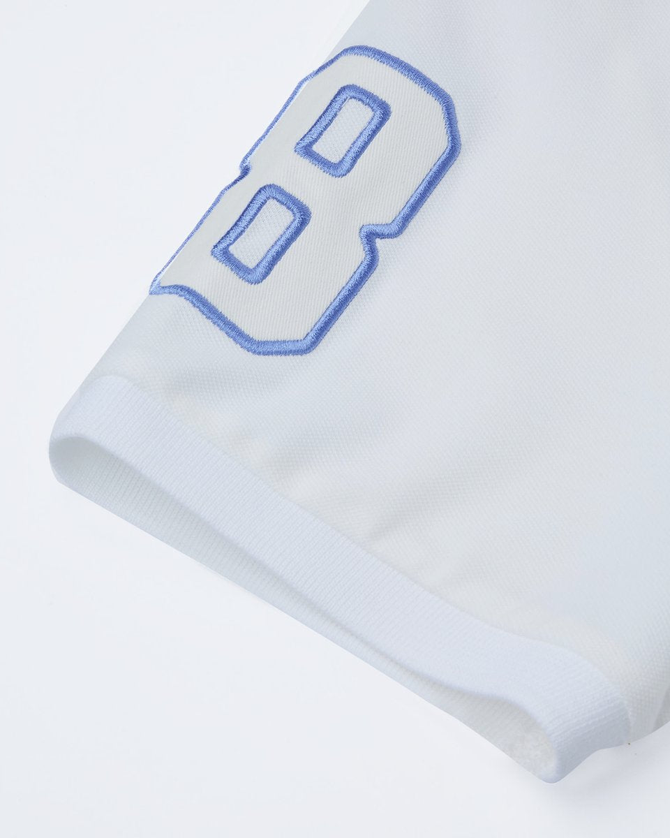 Men’s Slim Fit 3D Lion Embroidery Lycra Pique Polo - Giordano Online