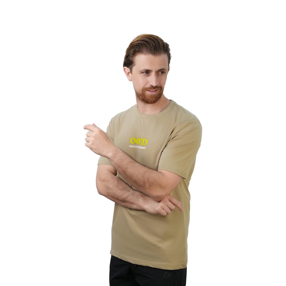 Men's Slim Fit Cotton Jersey Message Print Tee - Giordano Online