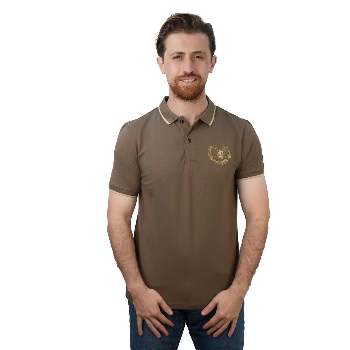 Men's Slim Fit Pique Polo Shirt - Giordano Online
