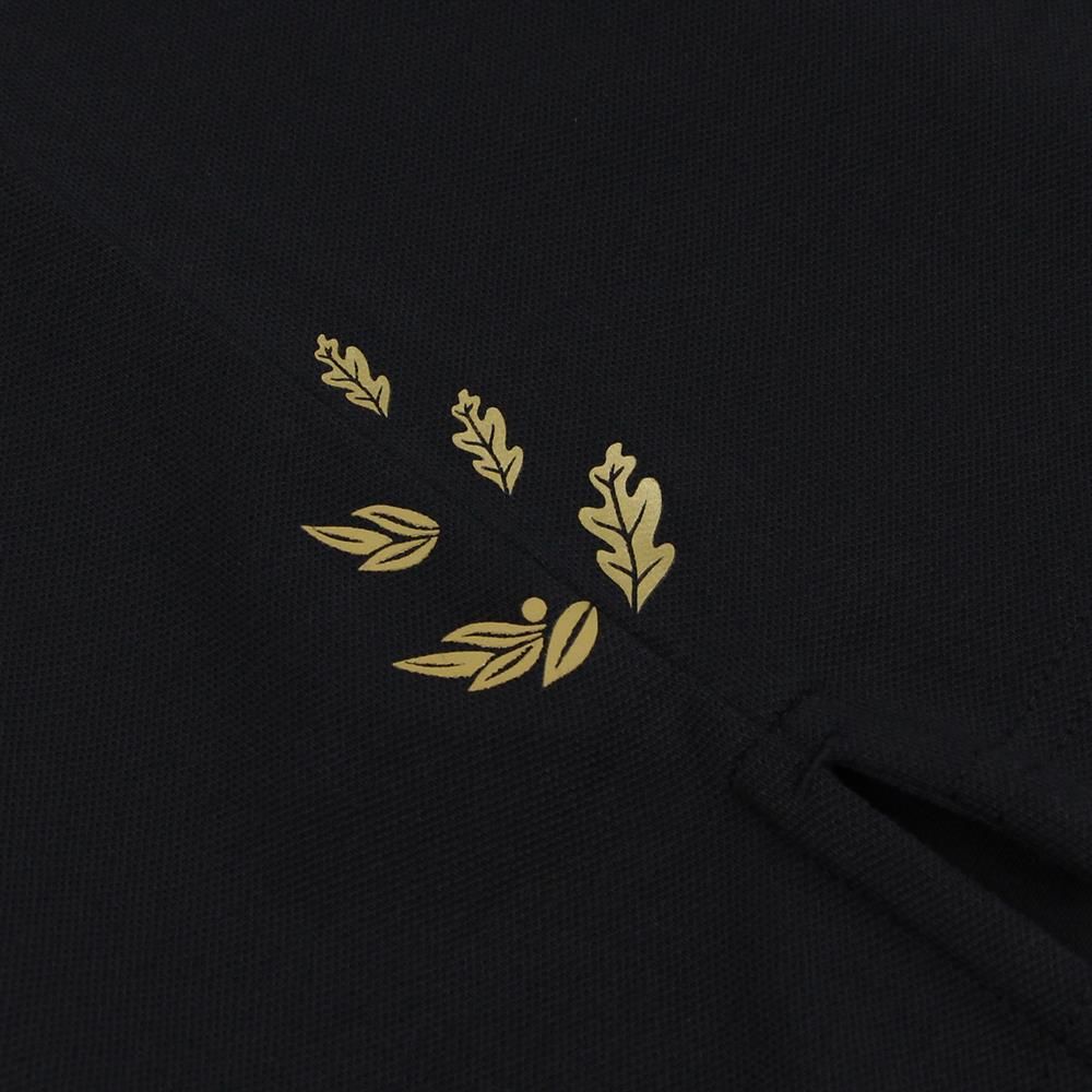 Men's Slim Fit Pique Polo Shirt - Black - Giordano Online