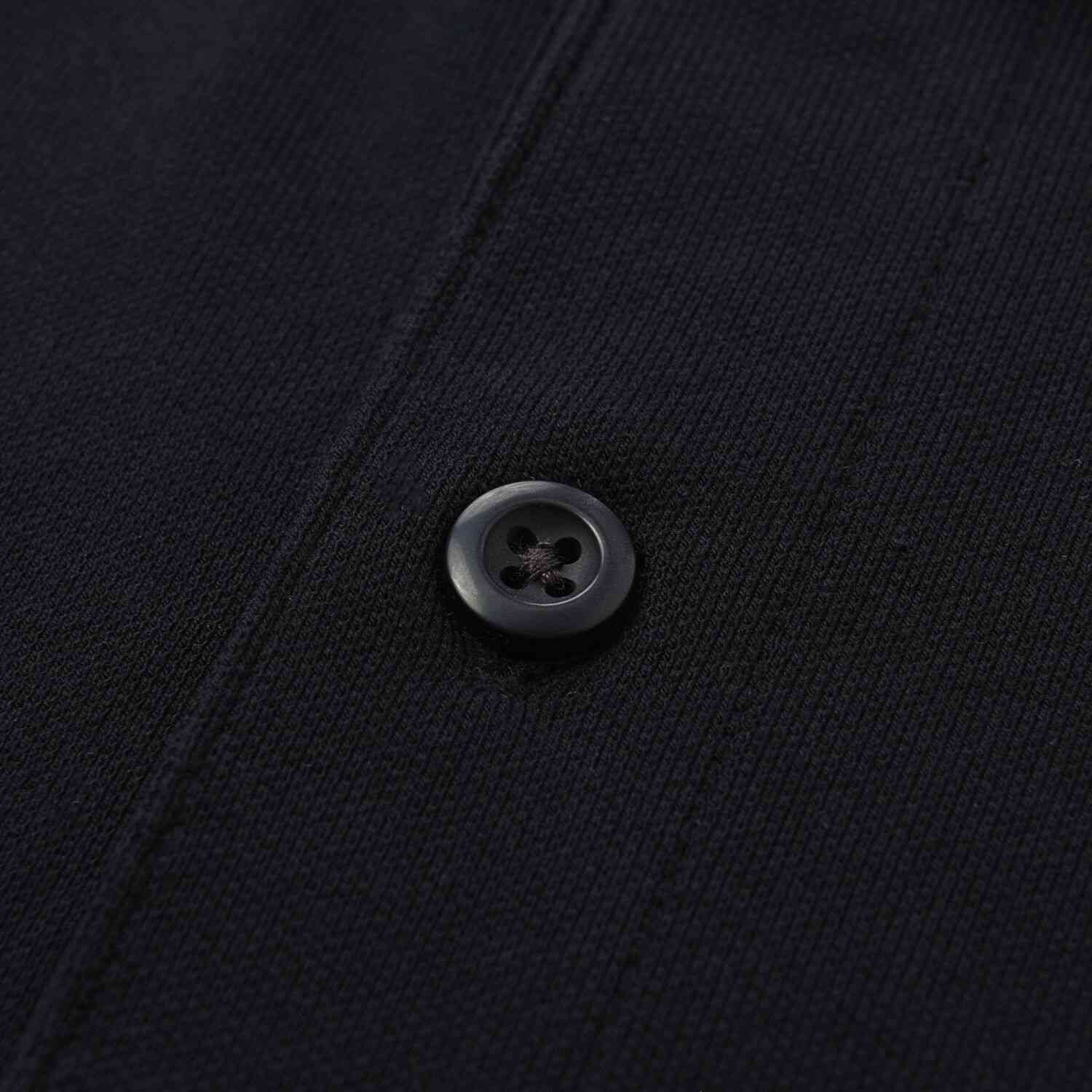 Men's Slim Fit Pique Polo Shirt - Black - Giordano Online