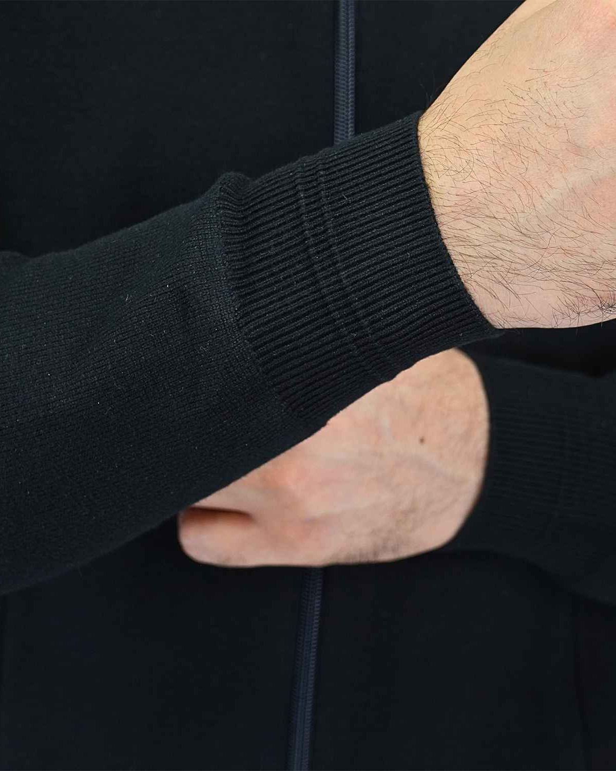 Men's Texture Stitch Mock Neck Long Sleeve Full Zipper Cardigan - Giordano Online