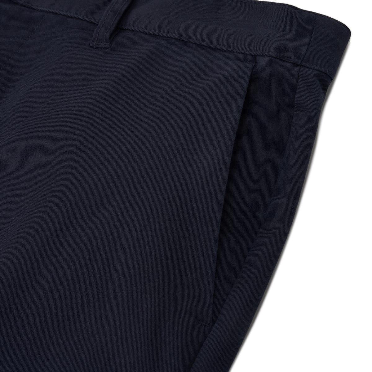 Men's Twill Mid Rise Regular Fit Pant - Blue - Giordano Online