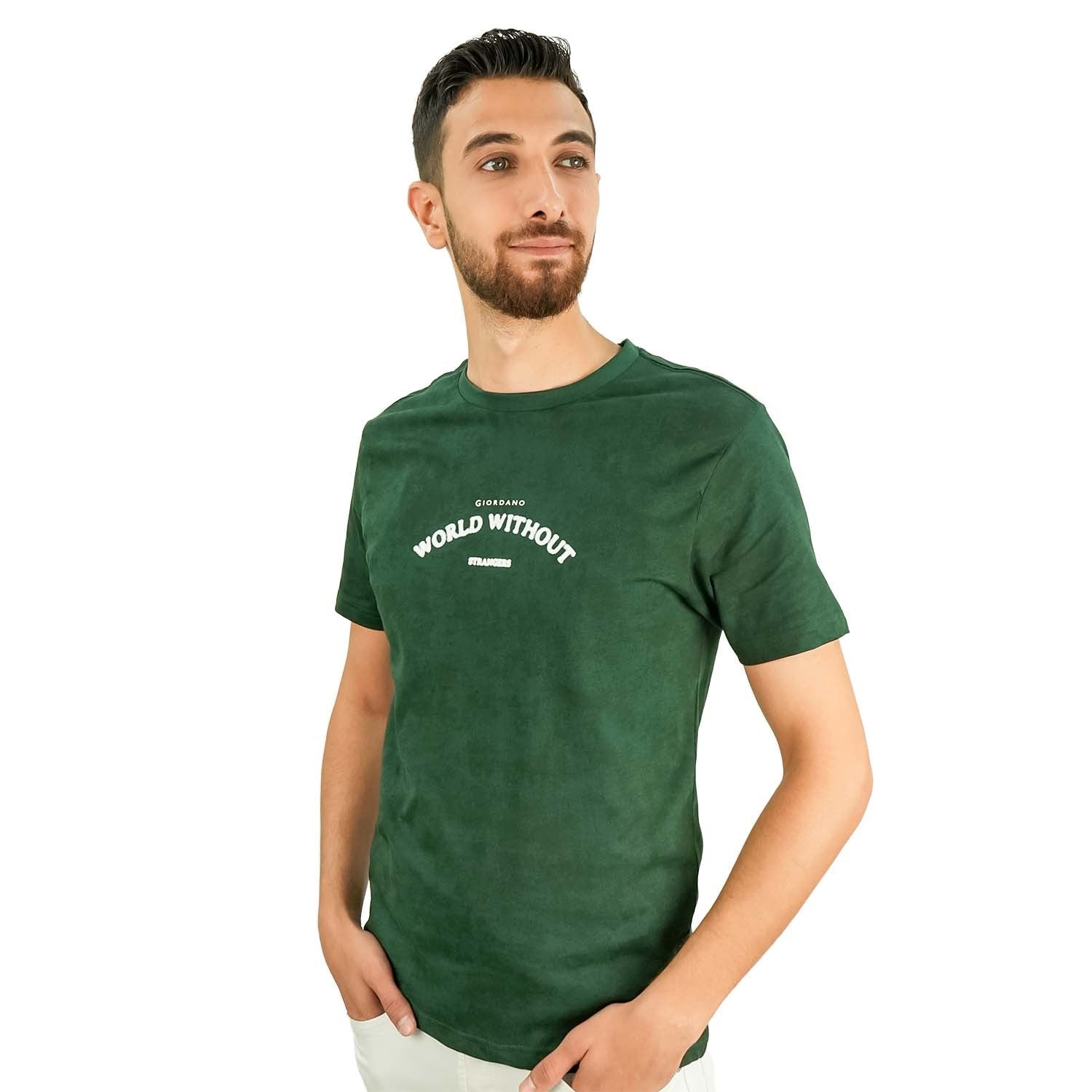 Men's WWS Print Tee - Giordano Online