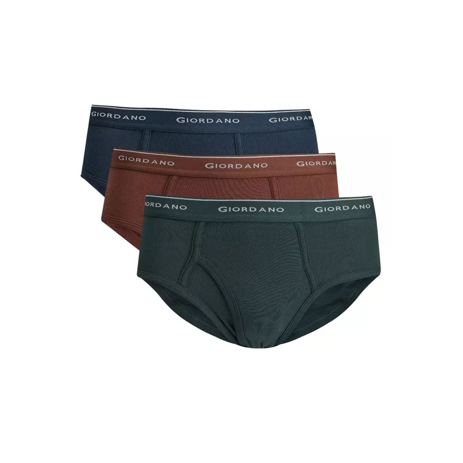Solid Classic Briefs (6 - packs) - Giordano Online