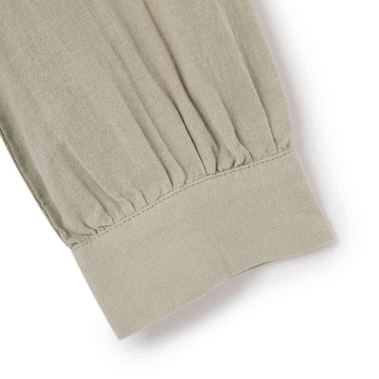 Women Linen - Cotton Poplin Belted Shirt Dress - Comfort Fit - Giordano Online