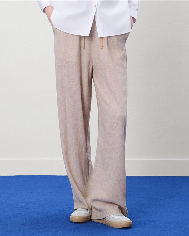 Women Wide Leg High Waist Pants - Giordano Online