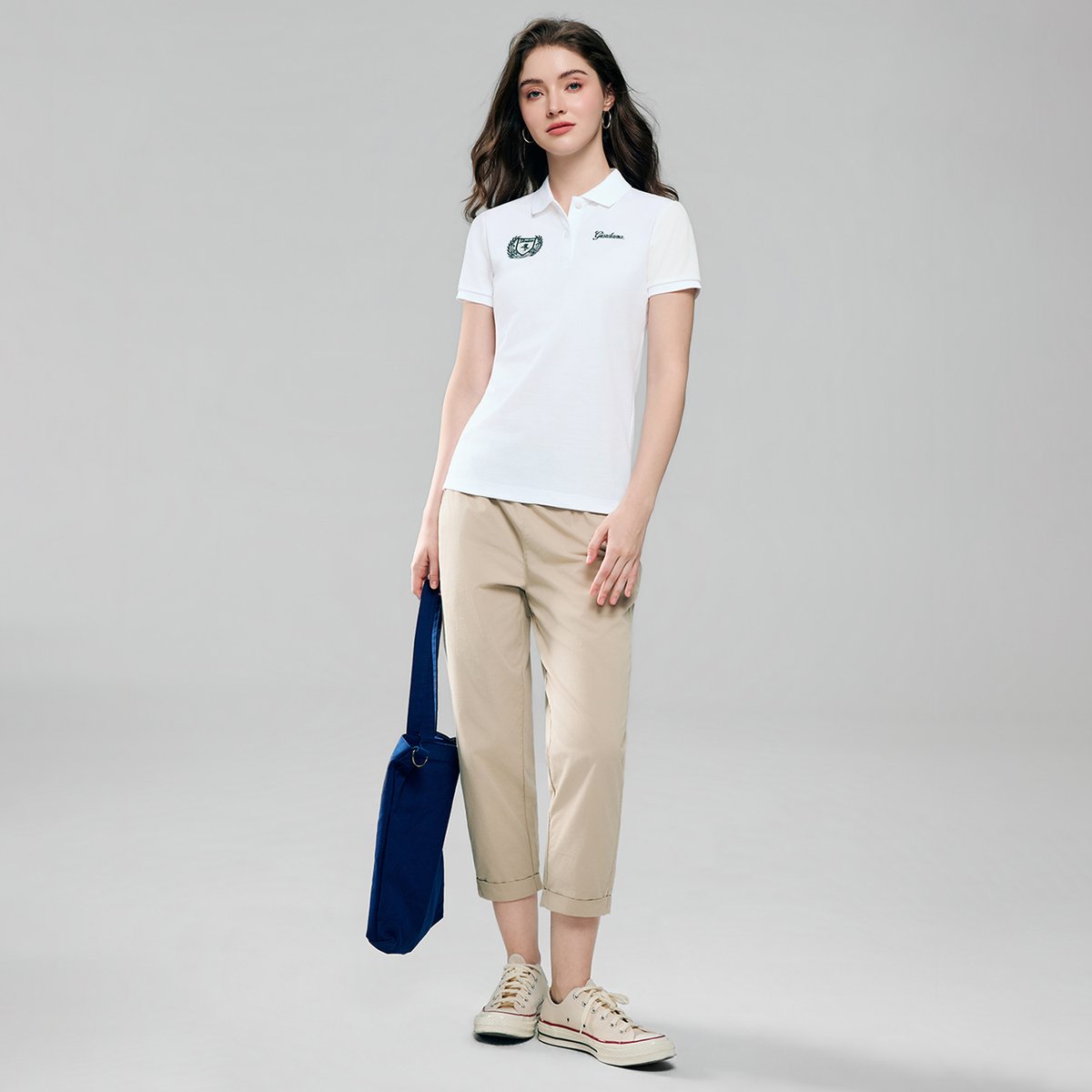 Women's Cotton Bold Polo - Giordano Online