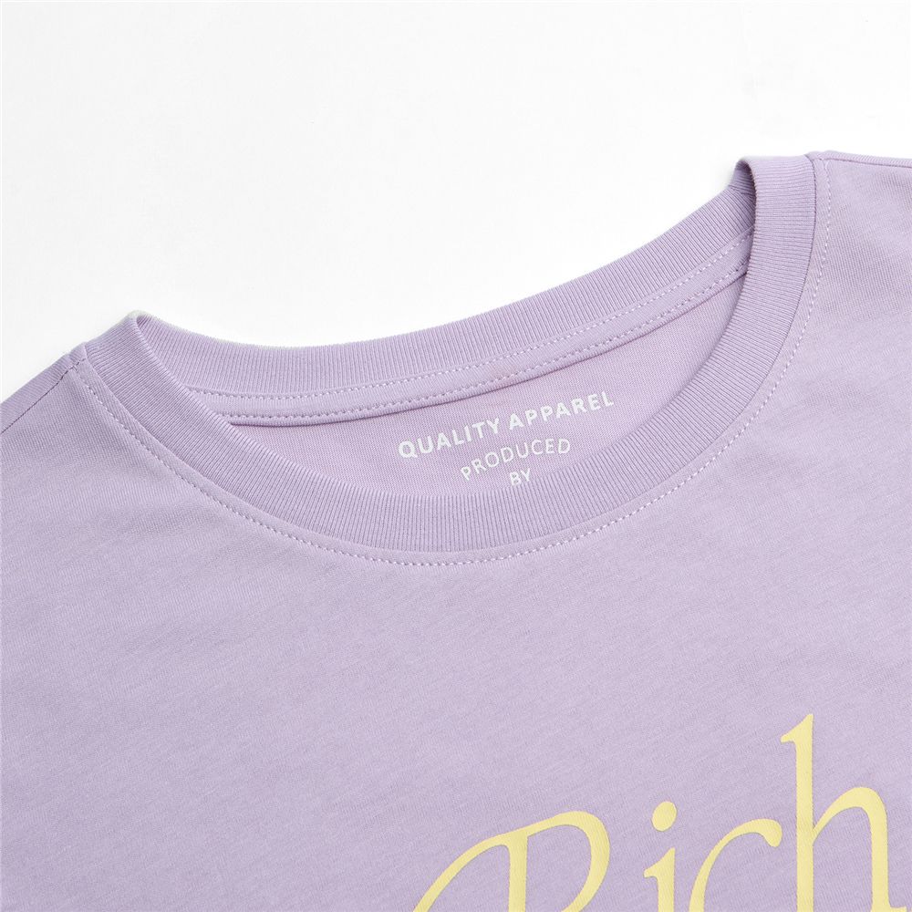 Women’s Cotton Crew Neck Printed Comfort Tee - Giordano Online