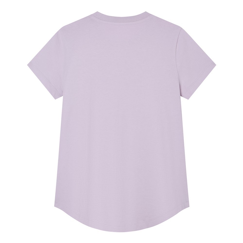 Women's Cotton Jersey Signature Print Tee - Giordano Online