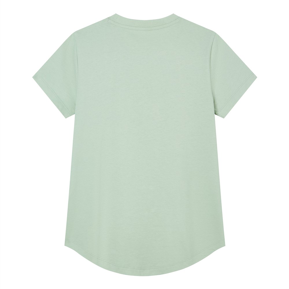 Women's Cotton Jersey Signature Print Tee - Giordano Online