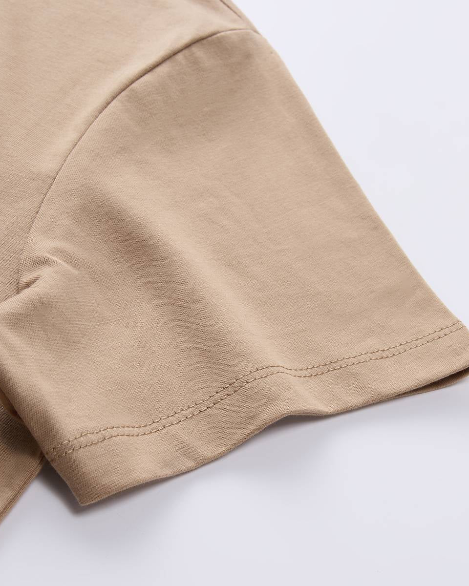 Women’s Crew‑Neck Short‑Sleeve Regular Fit Printed Tee - Giordano Online