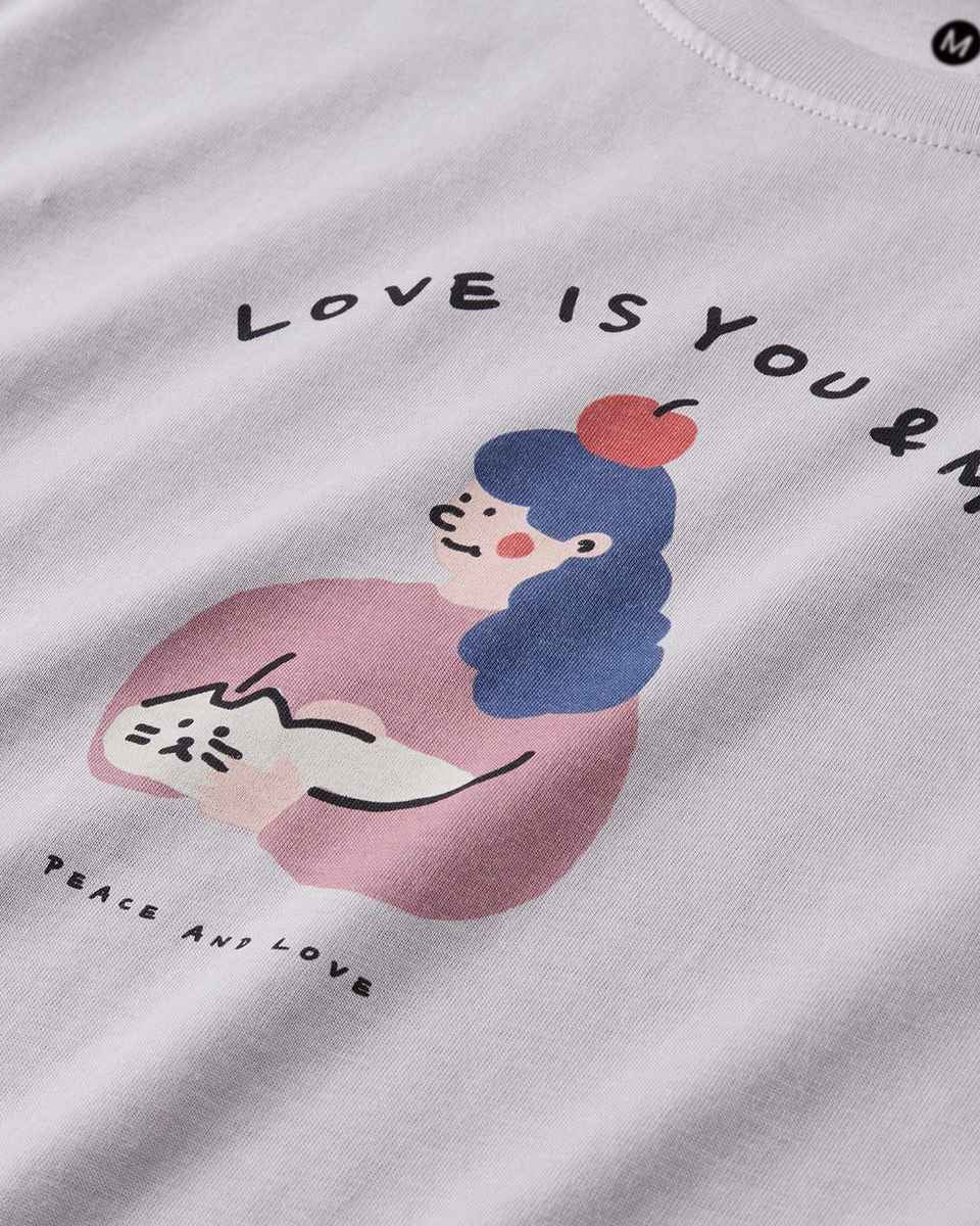 Women’s Crew‑Neck Short‑Sleeve Regular Fit Printed Tee - Giordano Online