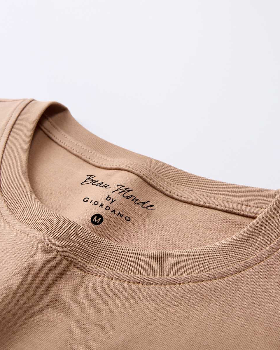 Women’s Crew‑Neck Short‑Sleeve Regular Fit Printed Tee - Giordano Online